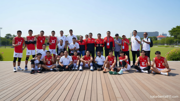 Ranking FIVB: Posisi 3 SEA V Cup, Peringkat Timnas Voli Indonesia Naik