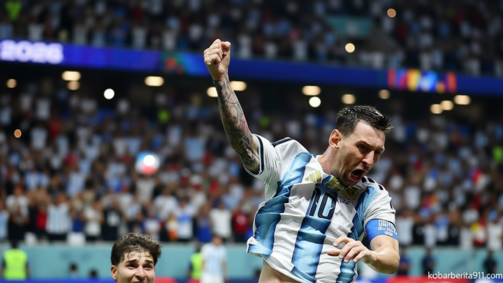 Rekor-rekor yang Bisa Dipecahkan Messi di Inggris vs Argentina