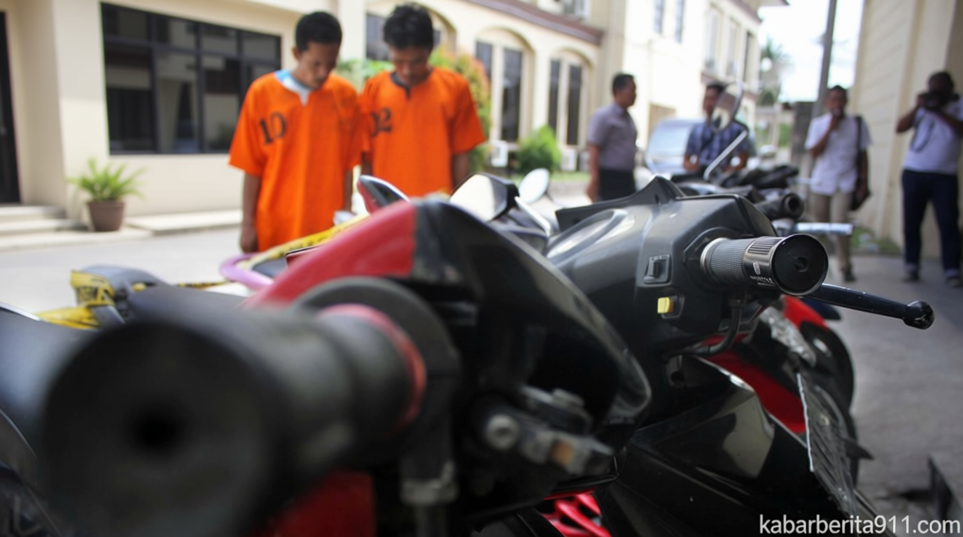 Residivis Curanmor Bersenpi Ditangkap – Beraksi di 20 Titik Jaksel
