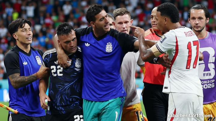 FOTO: Gara-gara Argentina, Football Is Not Coming Home
