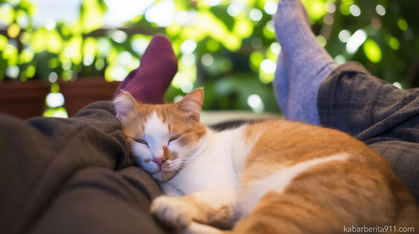 Bukan Manja, Ini Alasan Ilmiah Kucing Mengendus Wajah saat Anda Tidur