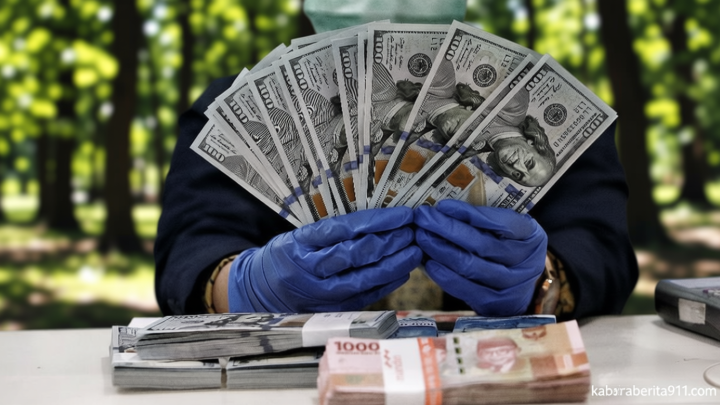 Rupiah Melemah ke Rp17.963 per Dolar AS Sore Ini