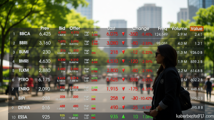 IHSG Melemah 0,52 Persen ke 6.006 Pagi Ini