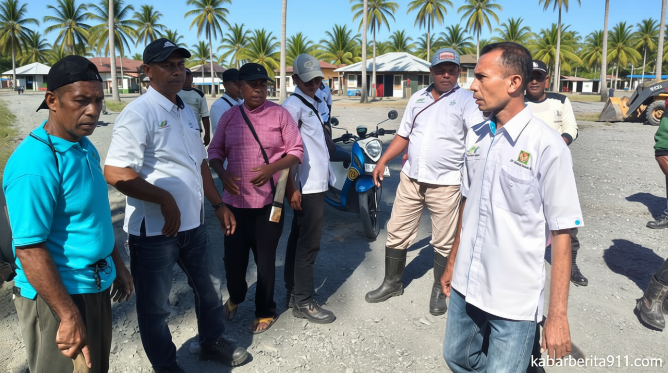 Protes Penggusuran Lahan, 4 Warga Adat Tananahu Maluku Ditangkap