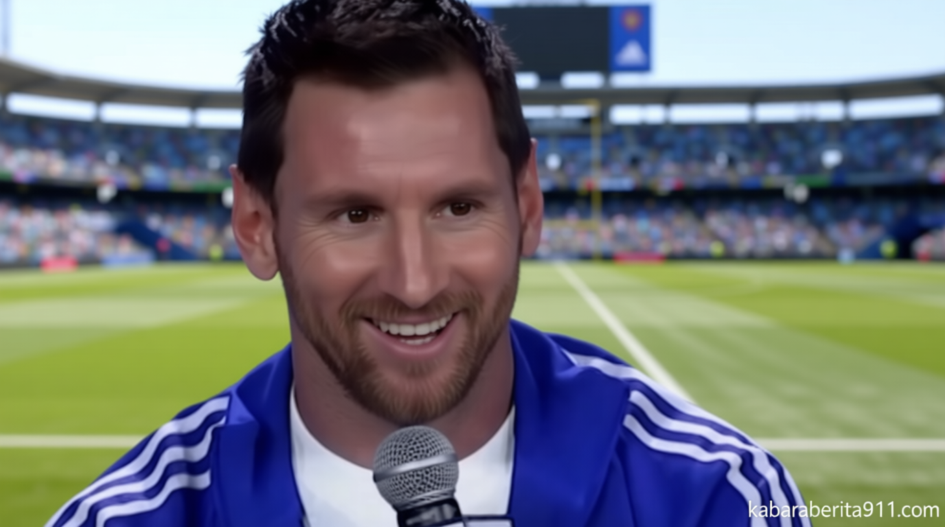 Kata-kata Messi soal Foto Bareng Bayi Lamine Yamal Kembali Viral