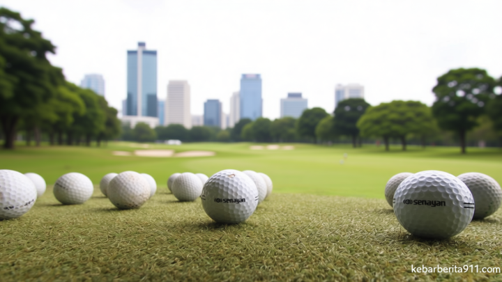Siswa Baru SMA Al Azhar 9 Yogyakarta Main Golf Saat MPLS