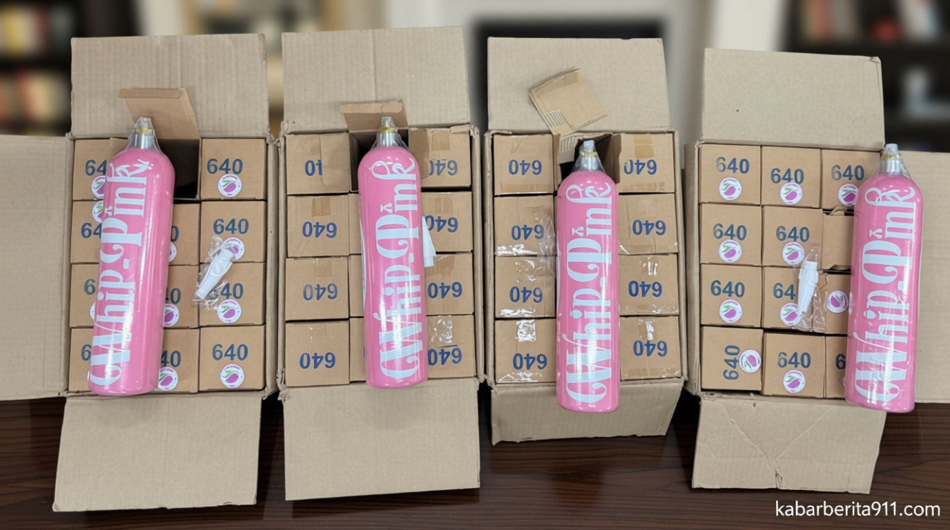 Bareskrim: Whippink Berisi Gas Medis Anestesi Bukan Bahan Pangan