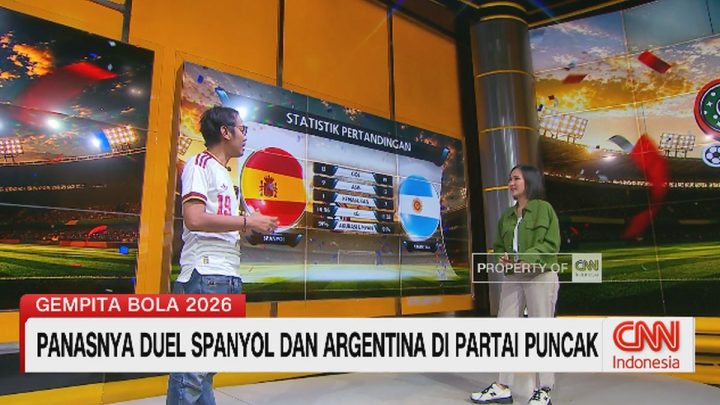 Main Agenda: VIDEO: Panasnya Duel Spanyol dan Argentina di Partai Puncak