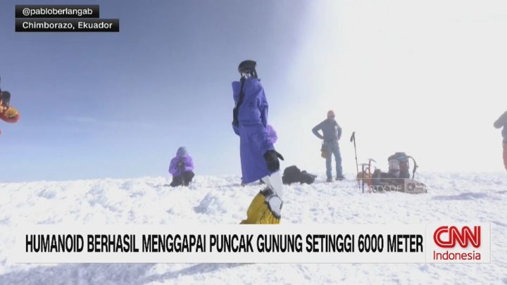 VIDEO: Humanoid Berhasil Menggapai Puncak Gunung Setinggi 6.000 Meter