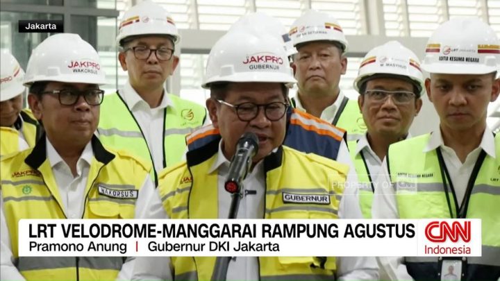 VIDEO: LRT Velodrome-Manggarai Ditargetkan Beroperasi Agustus
