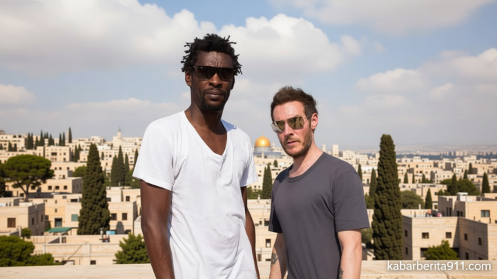 Kibar Bendera Palestina, 2 Personel Massive Attack Dicekal Singapura