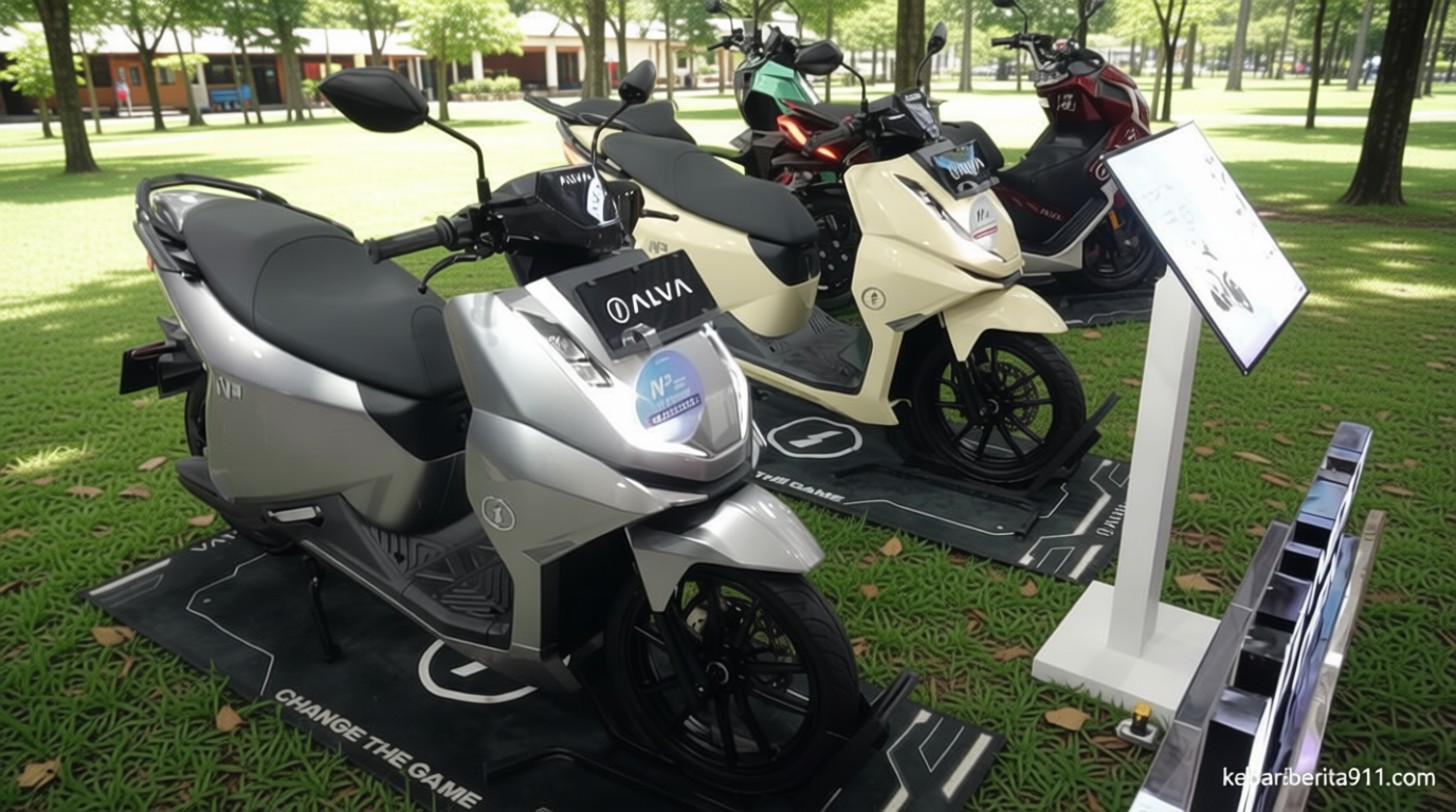Motor Listrik Alva Punya Fitur Baru AIPRO