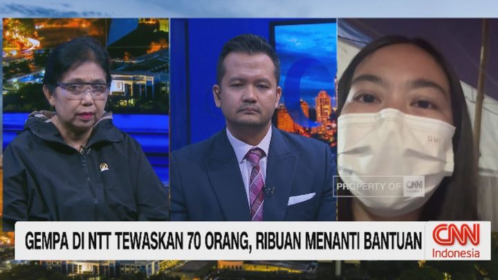 VIDEO: Gempa di NTT Tewaskan 70 Orang, Ribuan Menanti Bantuan