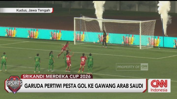 VIDEO: Garuda Pertiwi Pesta Gol Ke Gawang Arab Saudi