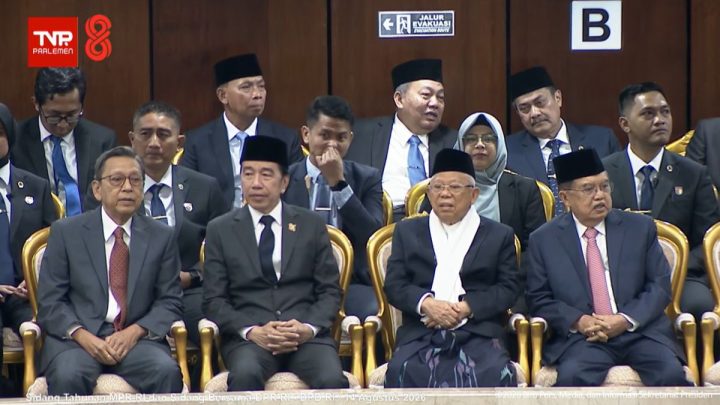 Megawati dan SBY Absen Sidang Tahunan MPR, Jokowi Hadir