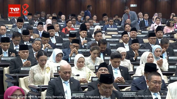 103 Anggota Dewan Absen Sidang Tahunan MPR 2026