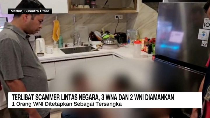 VIDEO: Polda Sumut Bongkar Sindikat Scammer Internasional