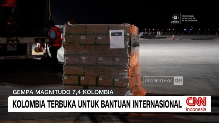 VIDEO: Kolombia Buka Pintu Bantuan Internasional untuk Korban Gempa