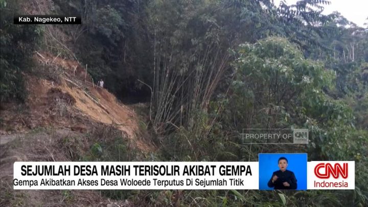 VIDEO: Tiga Hari Pascagempa, Sejumlah Desa Masih Terisolir