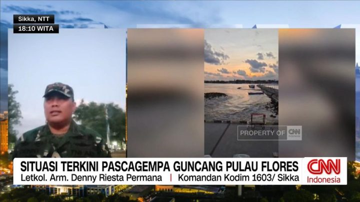 VIDEO: Penanganan Bencana Gempa di Pulau Flores