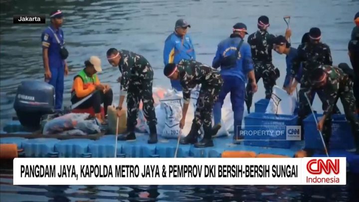 VIDEO: Pangdam Jaya, Kapolda Metro Jaya, dan Pemprov DKI Bersih-Bersih