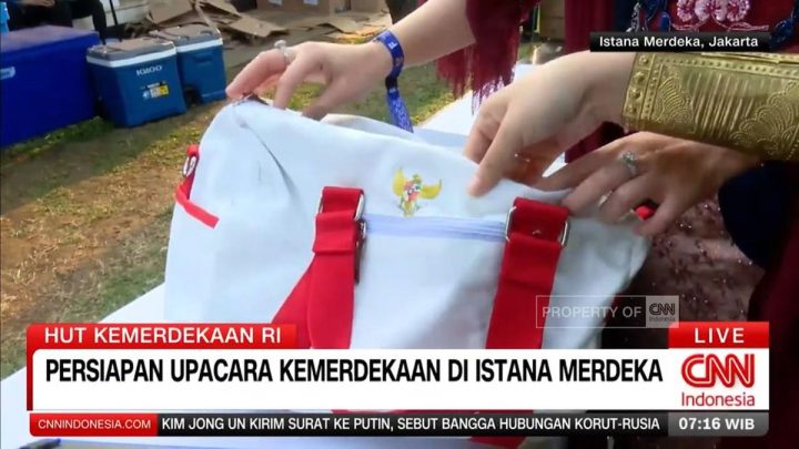 VIDEO: Mengintip Isi Goodie Bag Tamu Undangan di Istana Merdeka