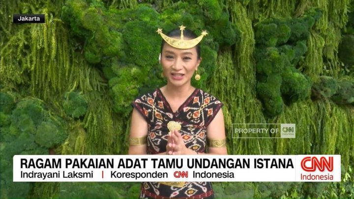 VIDEO: Ragam Pakaian Adat Tamu Undangan Istana