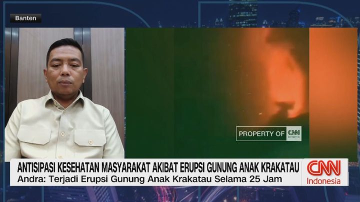 VIDEO: Antisipasi Kesehatan Masyarakat Akibat Erupsi Anak Krakatau
