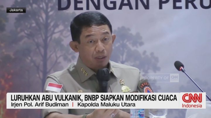 VIDEO: Luruhkan Abu Vulkanik, BNPB Siapkan Modifikasi Cuaca