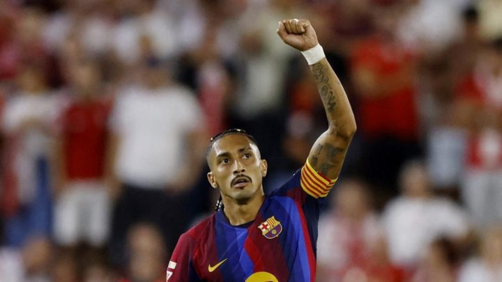 Hasil La Liga: Raphinha Hattrick, Barcelona Hajar Sevilla