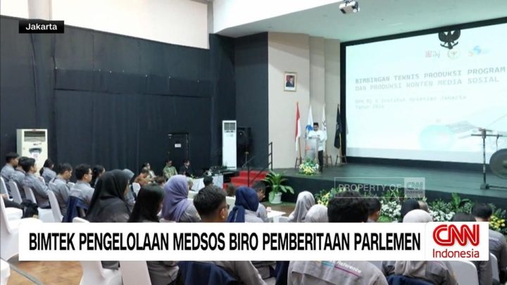 VIDEO: Bimtek Pengelolaan Medsos Biro Pemberitaan Parlemen