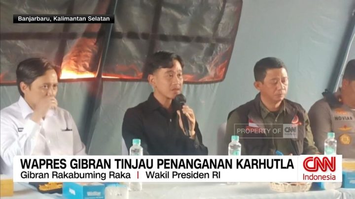 VIDEO: Wapres Gibran Tinjau Penanganan Karhutla
